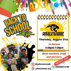 Back-to-School Night Flyer